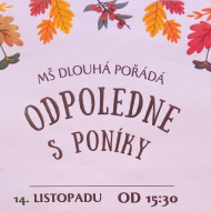 Pozvánka na Odpoledne s poníky