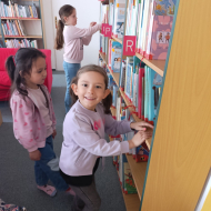 Návštěva knihovny - 3. třída