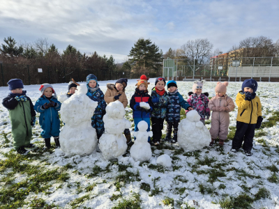 První sníh ve 2. třídě