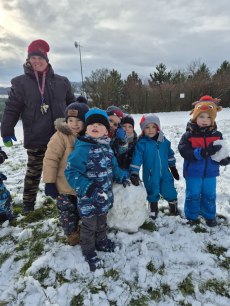 Fotogalerie První sníh ve 2. třídě, foto č. 9