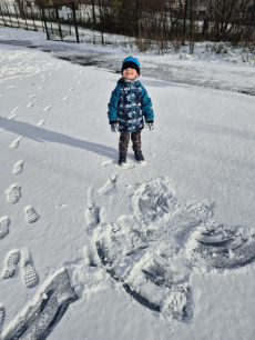 Fotogalerie První sníh ve 2. třídě, foto č. 15