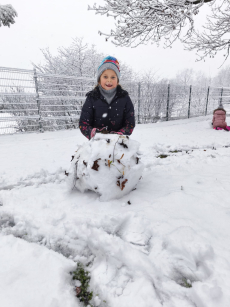 Fotogalerie Hrajeme si se sněhem - 3. třída, foto č. 3