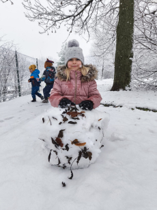 Hrajeme si se sněhem - 3. třída