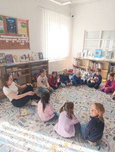 Fotogalerie Návštěva knihovny - 3. třída, foto č. 1