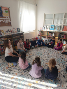 Fotogalerie Návštěva knihovny - 3. třída, foto č. 2